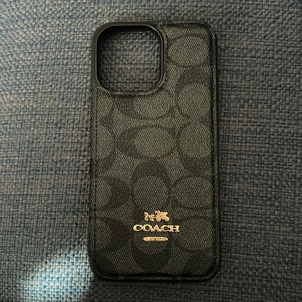 Coach iPhone 14 Pro Max case